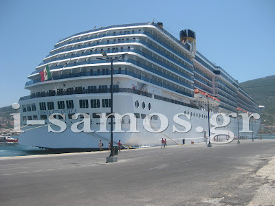 Ένα από τα μεγαλύτερα κρουαζιερόπλοια του κόσμου, τo Costa Atlantica στη Σάμο! - Φωτογραφία 5