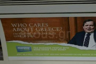 Προκλητική διαφήμιση για την Ελλάδα στο μετρό του Λονδίνου - Φωτογραφία 1