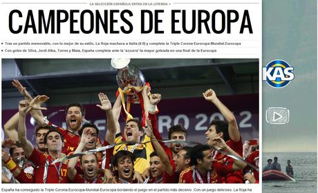 Τι γράφουν τα Ισπανικά και τι τα Ιταλικά ΜΜΕ για τον θρίαμβο της Ισπανίας [ΦΩΤΟ - ΜΕΤΑΦΡΑΣΗ] - Φωτογραφία 13