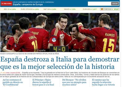 Τι γράφουν τα Ισπανικά και τι τα Ιταλικά ΜΜΕ για τον θρίαμβο της Ισπανίας [ΦΩΤΟ - ΜΕΤΑΦΡΑΣΗ] - Φωτογραφία 9