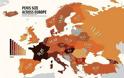 Ο ευρωπαϊκός χάρτης των ανδρικών... μορίων - Ποιοι λαοί έχουν τα μεγαλύτερα προσόντα;