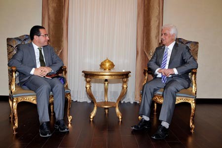Συνάντηση-έκπληξη στα Κατεχόμενα Ο Έρογλου συνάντησε τον Πρέσβη του Ισραήλ στην Κύπρο στο «προεδρικό μέγαρο» - Φωτογραφία 1