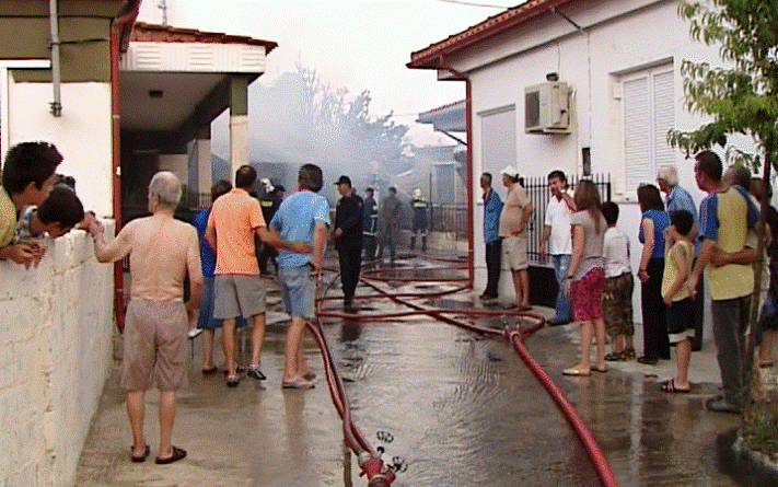 Κινδύνευσαν από φωτιά σπίτια στην Ανθήλη Λαμίας - Φωτογραφία 2