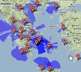 Δημοσιοποιήθηκαν οι χάρτες με τα 23 σημεία καλυψης της Digea - Φωτογραφία 1