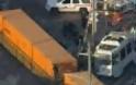 ΗΠΑ: Σύγκρουση τρόλεϊ SEPTA με εμπορευματική αμαξοστοιχία στο   στο Ντάρμπι της Πενσυλβάνια. Αρκετοί τραυματίες