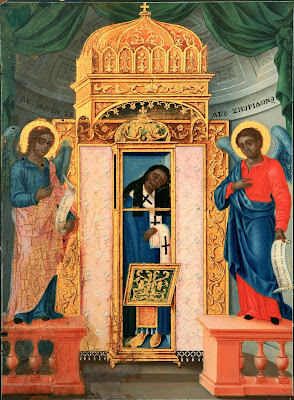 Μεταβυζαντινές εικόνες με το λείψανο του Αγίου Σπυρίδωνα - Φωτογραφία 1