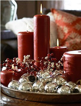 Χριστουγεννιάτικες συνθέσεις με Κεριά - Φωτογραφία 17