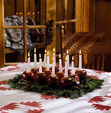 Χριστουγεννιάτικες συνθέσεις με Κεριά - Φωτογραφία 3