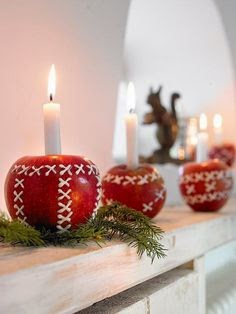 Χριστουγεννιάτικες συνθέσεις με Κεριά - Φωτογραφία 41