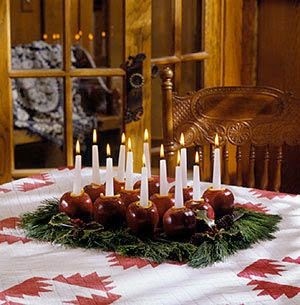 Χριστουγεννιάτικες συνθέσεις με Κεριά - Φωτογραφία 44