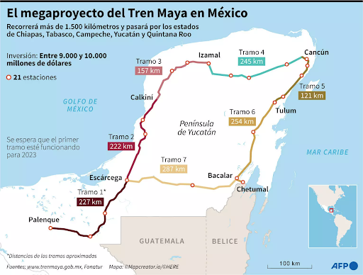 Μεξικό: Το τρένο των Μάγια έχει διχάσει τους κατοίκους σε μια από τις φτωχότερες περιοχές της χώρας. - Φωτογραφία 2