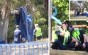 Τραγωδία σε σχολική γιορτή στην Αυστραλία - Νεκρά πέντε παιδιά, o αέρας παρέσυρε φουσκωτό κάστρο