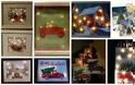 DIY Εύκολες Φωτεινές Κατασκευές με Χριστουγεννιάτικες Κάρτες