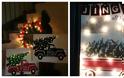 DIY Εύκολες Φωτεινές Κατασκευές με Χριστουγεννιάτικες Κάρτες - Φωτογραφία 8