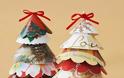 Γιορτινές διακοσμήσεις και κατασκευές με Χριστουγεννιάτικες Κάρτες - Φωτογραφία 11