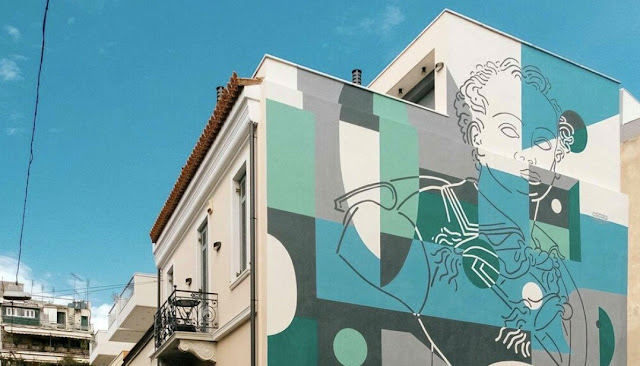 Τρεις νέες εντυπωσιακές τοιχογραφίες σε σχολεία και γειτονιές της Αθήνας - Φωτογραφία 1