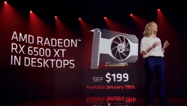 Η κάρτα γραφικών της AMD RX 6500 XT έχει κόστος $199 και θα κυκλοφορήσει στις 19 Ιανουαρίου - Φωτογραφία 1