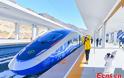 Το έξυπνο Ολυμπιακό τρένο ξεκινά την υπηρεσία στο Πεκίνο.