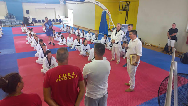 Ξεκίνησε το 10ο INTERNATIONAL SUMMER CAMP TAE-KWON-DO ASTAKOS 2024, στο ΔΑΚ ΑΣΤΑΚΟΥ. (Φωτογραφίες-Βίντεο) - Φωτογραφία 2