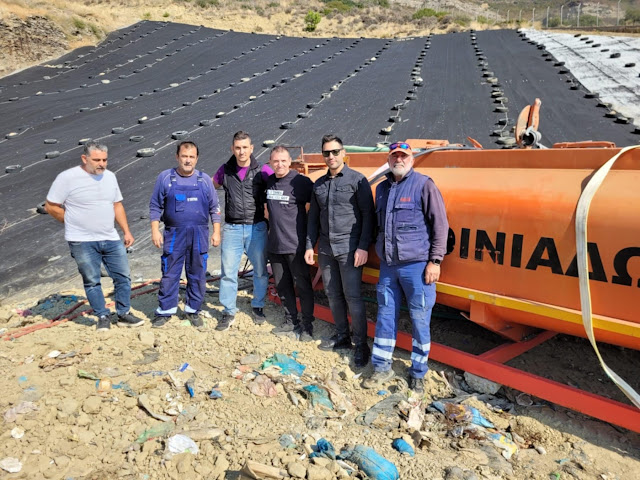 Ενισχύει την πυροπροστασία του ο ΧΥΤΑ Δήμου Ιερής Πόλης Μεσολογγίου - Φωτογραφία 2