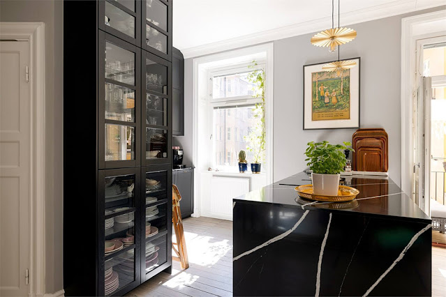 Ιδιαίτερες επιλογές και κομψοί χρωματικοί συνδυασμοί σε 53τμ - Φωτογραφία 4