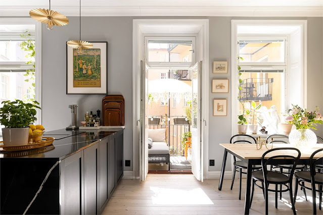 Ιδιαίτερες επιλογές και κομψοί χρωματικοί συνδυασμοί σε 53τμ - Φωτογραφία 8