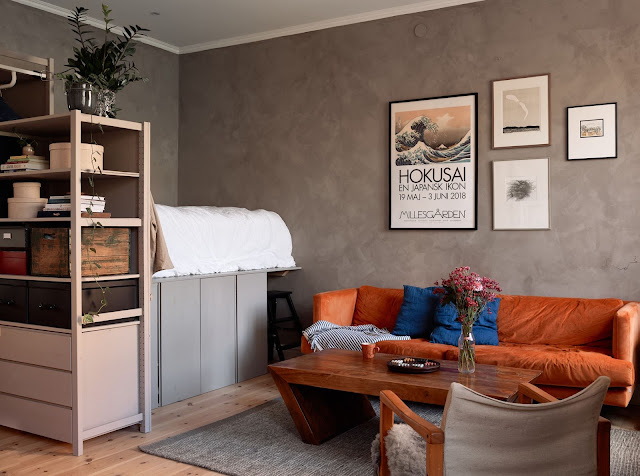 Μια πολύ ιδιαίτερη γκαρσονιέρα σε 32τμ - Φωτογραφία 11