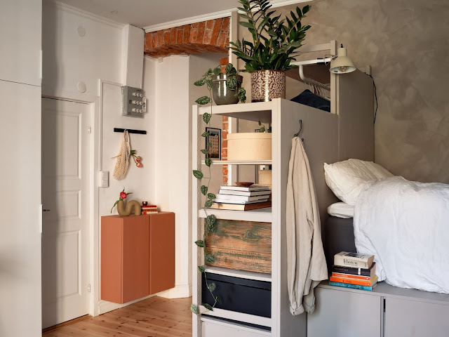 Μια πολύ ιδιαίτερη γκαρσονιέρα σε 32τμ - Φωτογραφία 13