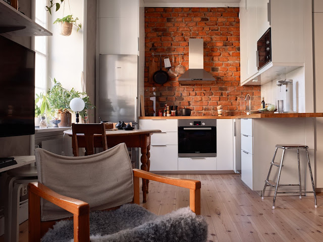 Μια ιδιαίτερης διαμόρφωσης γκαρσονιέρα σε 32τμ - Φωτογραφία 5