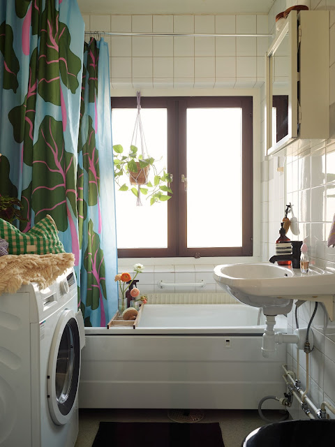 Έντονα χρώματα και ξεχωριστή ατμόσφαιρα σε 56τμ - Φωτογραφία 23