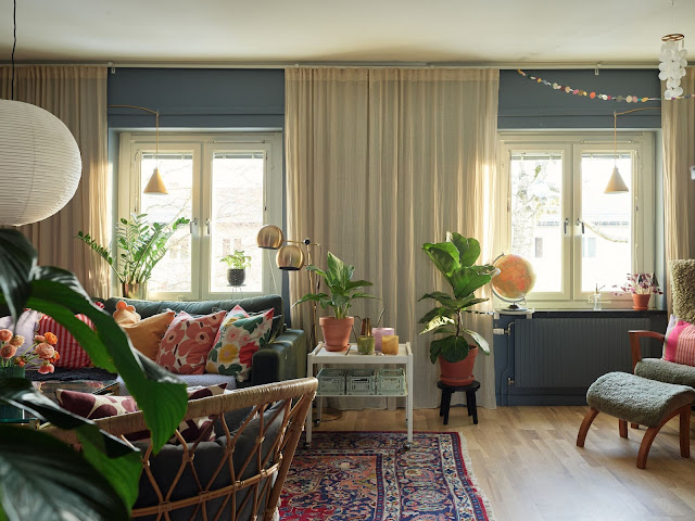 Έντονα χρώματα και ξεχωριστή ατμόσφαιρα σε 56τμ - Φωτογραφία 3