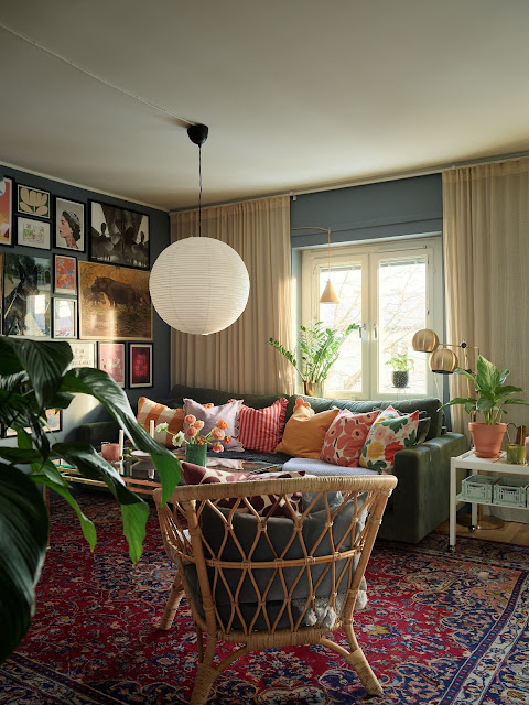 Έντονα χρώματα και ξεχωριστή ατμόσφαιρα σε 56τμ - Φωτογραφία 7