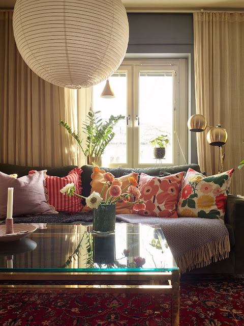 Έντονα χρώματα και ξεχωριστή ατμόσφαιρα σε 56τμ - Φωτογραφία 8