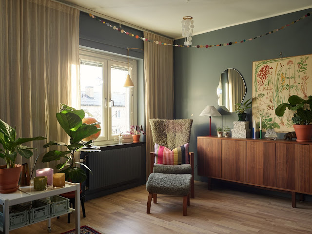 Έντονα χρώματα και ξεχωριστή ατμόσφαιρα σε 56τμ - Φωτογραφία 9