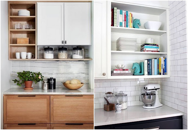 Διαμορφώσεις Κουζίνας με ανοιχτά ντουλάπια - ράφια - Φωτογραφία 10
