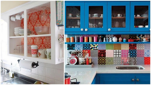 Διαμορφώσεις Κουζίνας με ανοιχτά ντουλάπια - ράφια - Φωτογραφία 12