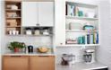 Διαμορφώσεις Κουζίνας με ανοιχτά ντουλάπια - ράφια - Φωτογραφία 10