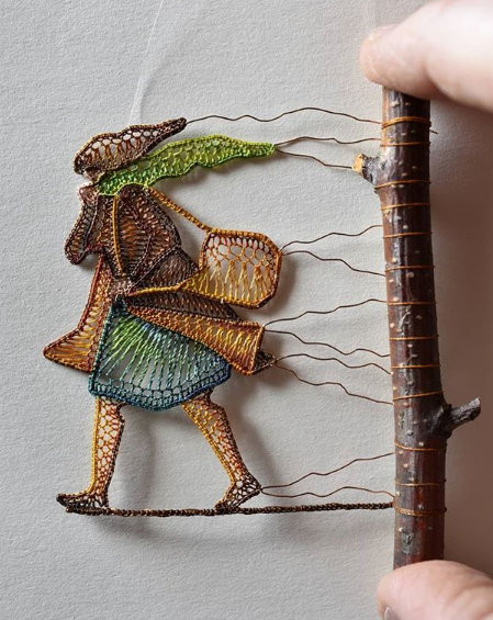 Αριστουργήματα από σύρμα και δαντέλα - Φωτογραφία 21