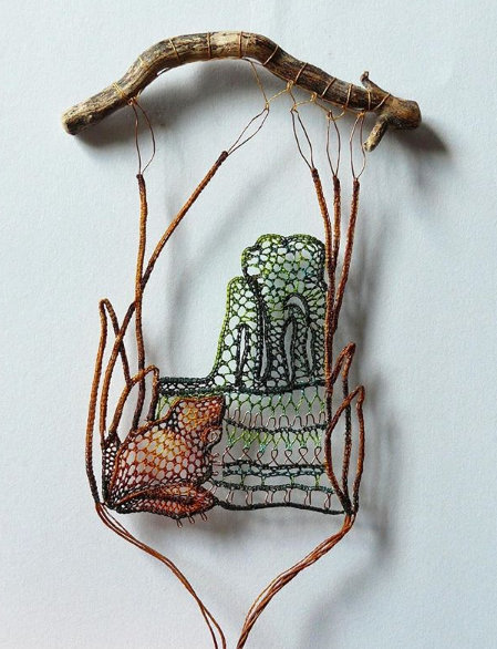 Αριστουργήματα από σύρμα και δαντέλα - Φωτογραφία 27