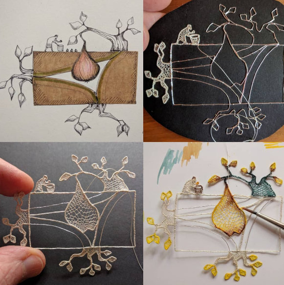 Αριστουργήματα από σύρμα και δαντέλα - Φωτογραφία 5