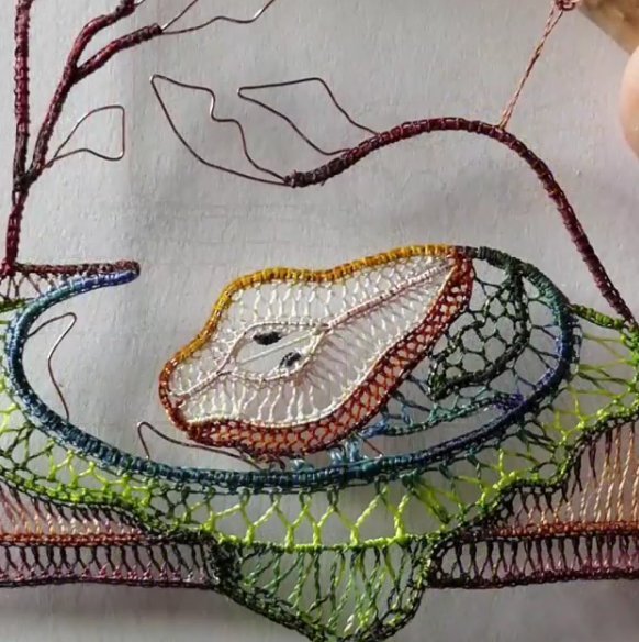 Αριστουργήματα από σύρμα και δαντέλα - Φωτογραφία 9