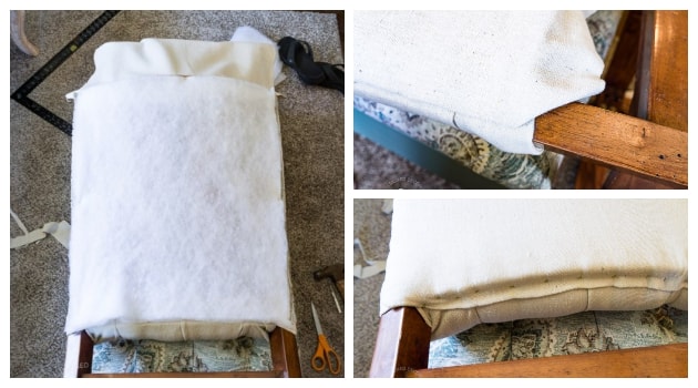 Πως θα προσθέσετε ταπετσαρία σε απλές ξύλινες καρέκλες - Φωτογραφία 7