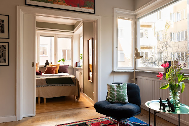 Ρουστίκ και vintage σε ζεστές γήινες αποχρώσεις σε 56τμ - Φωτογραφία 11