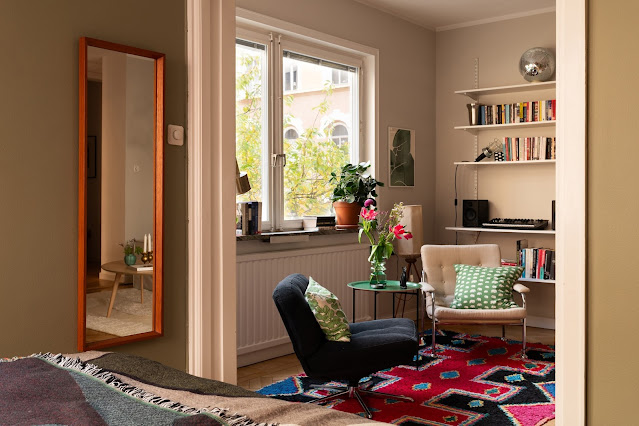 Ρουστίκ και vintage σε ζεστές γήινες αποχρώσεις σε 56τμ - Φωτογραφία 17