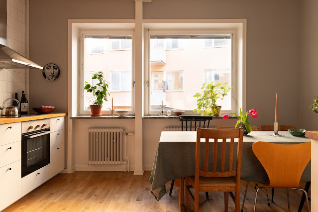 Ρουστίκ και vintage σε ζεστές γήινες αποχρώσεις σε 56τμ - Φωτογραφία 19