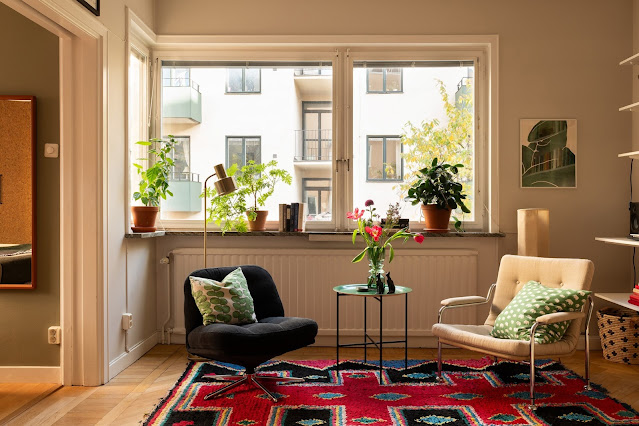 Ρουστίκ και vintage σε ζεστές γήινες αποχρώσεις σε 56τμ - Φωτογραφία 12