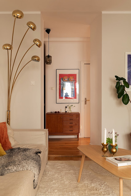 Ρουστίκ και vintage σε ζεστές γήινες αποχρώσεις σε 56τμ - Φωτογραφία 8