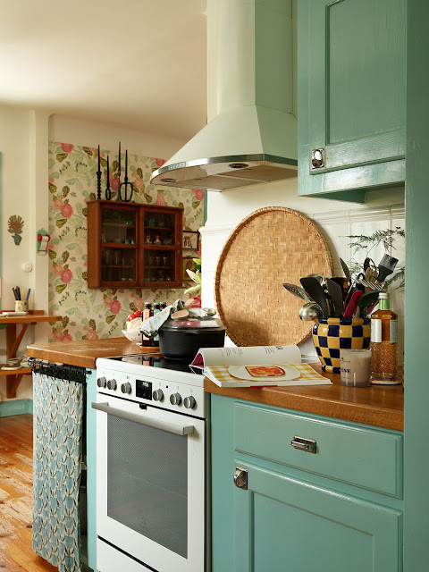 To απόλυτα vintage και φλοράρ σε ένα πολύ ξεχωριστό σπίτι - Φωτογραφία 12