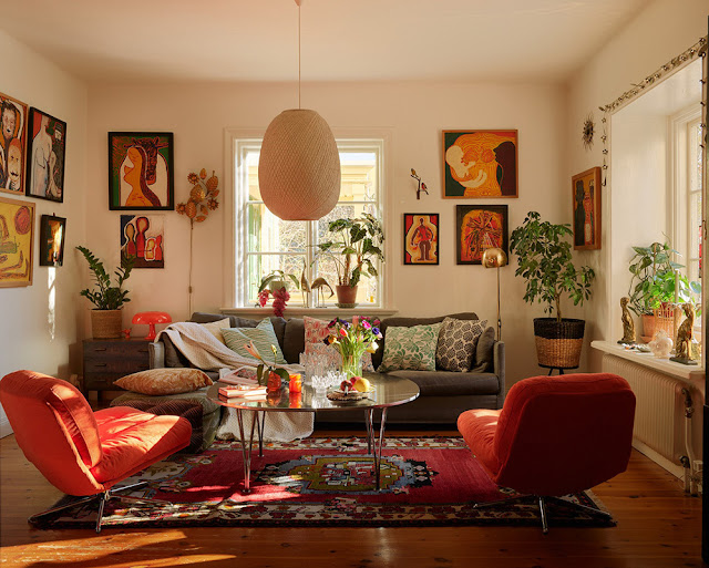 To απόλυτα vintage και φλοράρ σε ένα πολύ ξεχωριστό σπίτι - Φωτογραφία 14