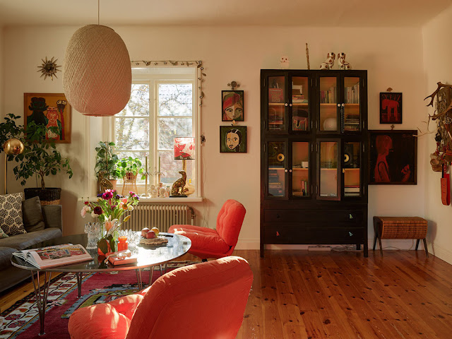 To απόλυτα vintage και φλοράρ σε ένα πολύ ξεχωριστό σπίτι - Φωτογραφία 17